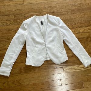 H&M Women’s White Blazer